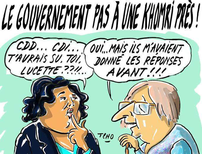 GabRobin31's tweet photo. Excellente caricature ! #LucetteGate @MyriamElKhomri @tvlofficiel https://t.co/R7auQf85Ik