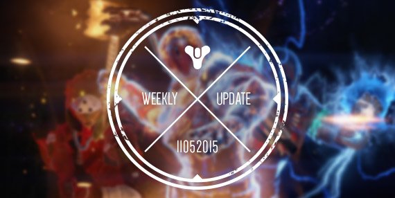 Bungie's tweet photo. In this Weekly Update, we're looking back and forward, at the same time! https://t.co/8dZVvdLfqR https://t.co/J9mU3Sciuw