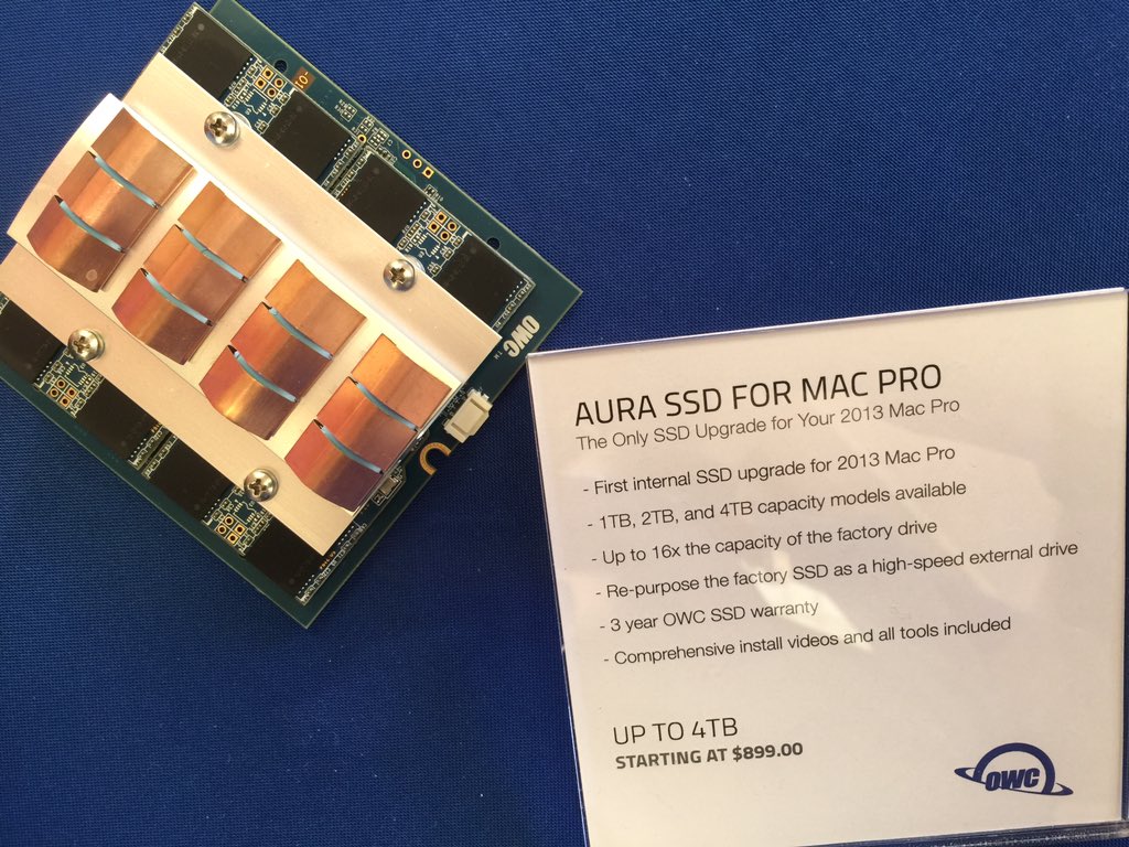 PoweredbyOWC's tweet photo. #mactechconf power and beauty https://t.co/wVooawoKPU