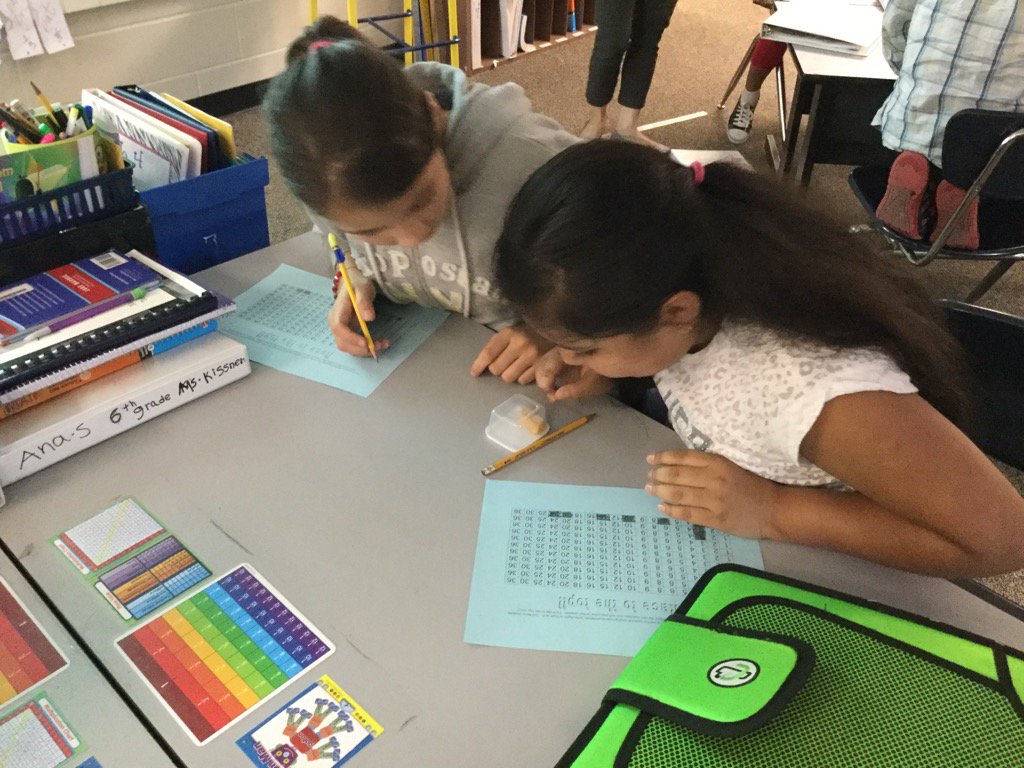 KissnerMath's tweet photo. 6th Grade practice multiplication facts!#racetothetop #fastmath #shelteredmath https://t.co/ALmZWgQv18