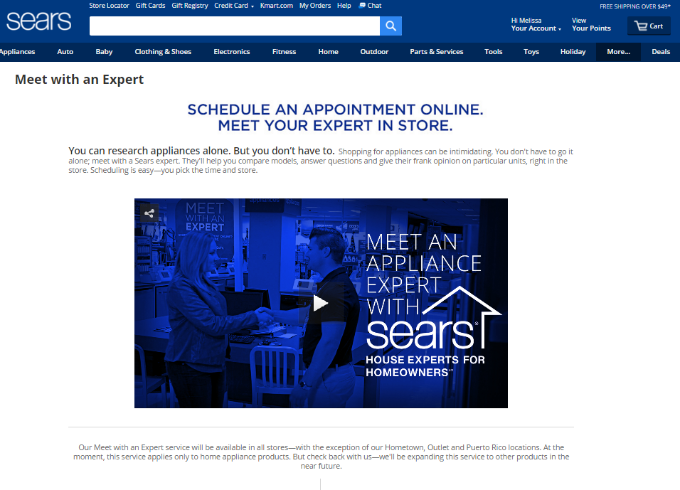 stockpilingmoms's tweet photo. Sears Introduces New Service - Meet With An Expert & a #Giveaway https://t.co/pc064YgcIe #MeetWithAnExpert #ad https://t.co/FevG2uC224