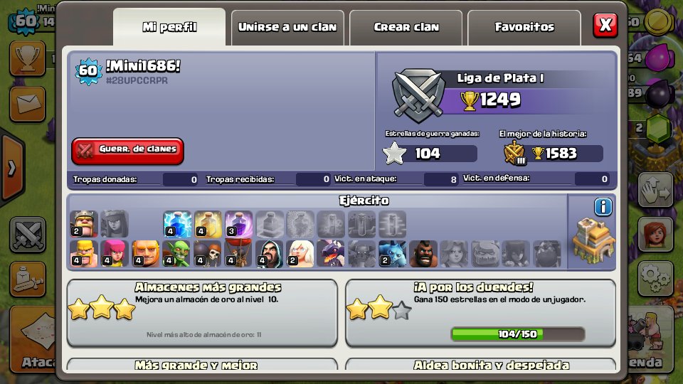 CocUrban's tweet photo. @MineGodZCoC me trate de unir a tu clan y me denegaron tengo cadí todo al max de Th 7 gracias eres un crak https://t.co/smV72JPQYx
