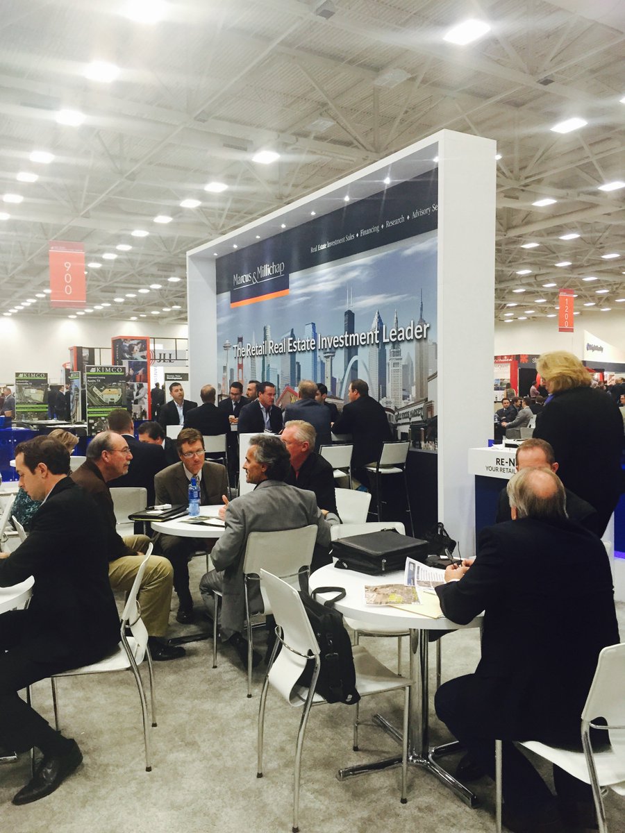 MMREIS's tweet photo. Booth 801 is filling up nicely. @ICSC #TexasConf https://t.co/3TStMTr55q