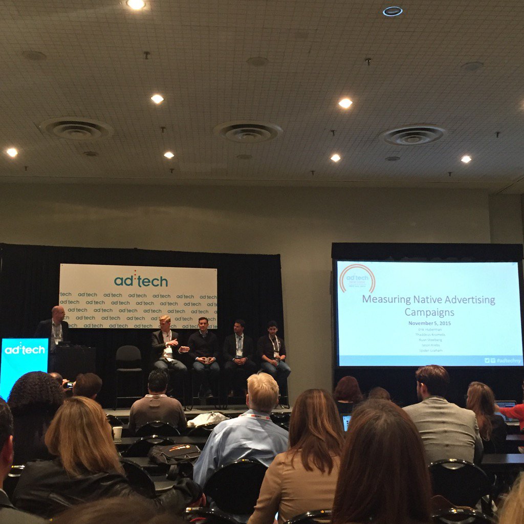MHuits's tweet photo. Take #nativeadvertising beyond the advertorial &amp; to the social influencer #adtechNY https://t.co/Ku8rFKfR1z