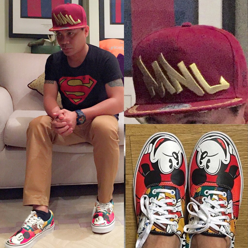 MikeAsh20_05's tweet photo. #DisneylandVans Thankyou π @vansksa and π΅π WIP Caps MNL District series ππ https://t.co/TNTMj0M7w0