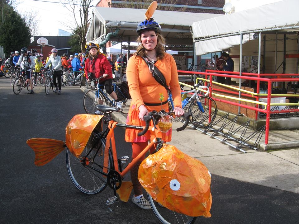 #throwback to 2009 and this costume contest winner. A beautiful goldfish! #tbt