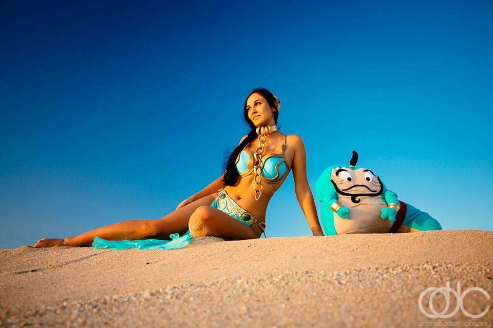 NerdNinjaTV's tweet photo. #starwars #disney #slavejasmine
And #Jabba the #Genie
Model @altpercept
Photog @dashadallascosplay
#cosplay #slavel… https://t.co/6d26mU6FKN