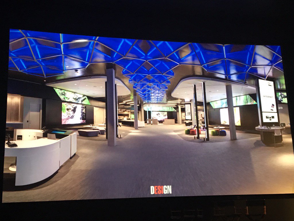 Some beautiful work on display from <a href="/ESIDesign/">NBBJ | ESI Design</a> for <a href="/comcast/">Comcast</a> at <a href="/SEGD/">SEGD</a> #xlan2015 #LED #immersive