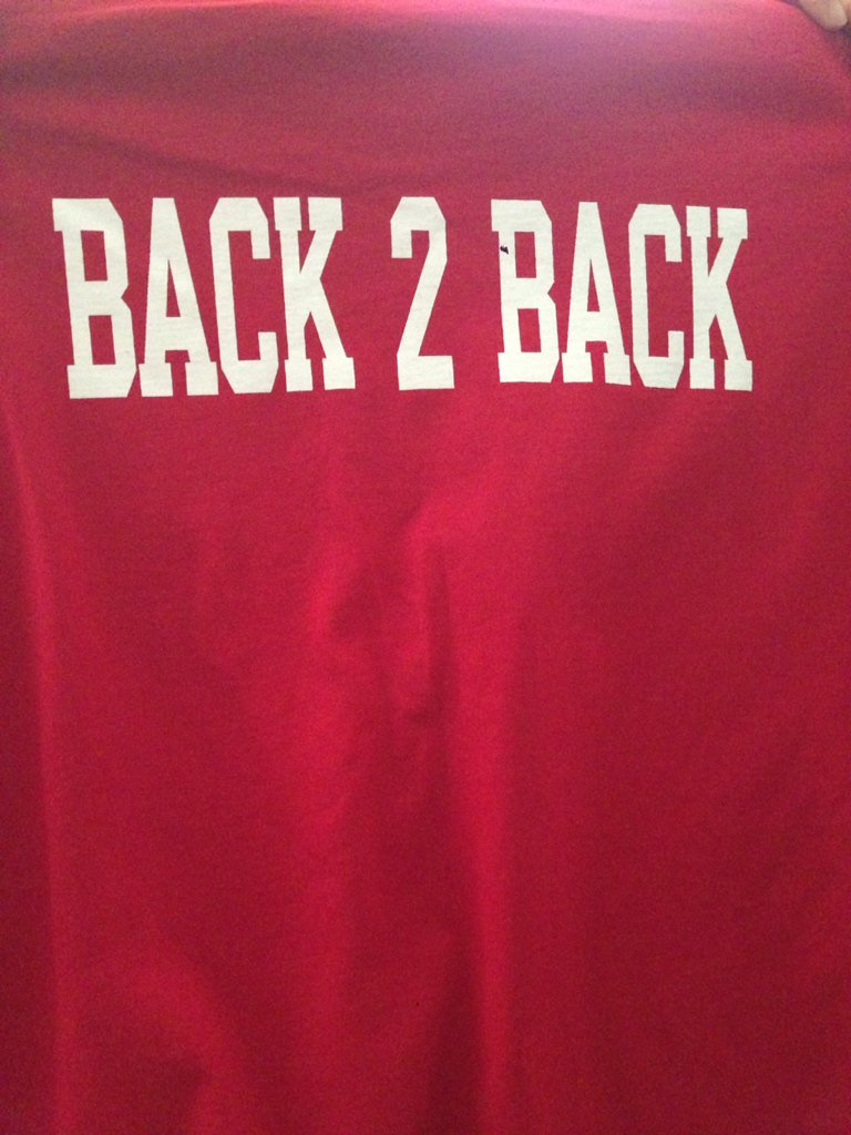 RowdyDowds's tweet photo. RedOut for the game Friday! Get your GVC champ shirt in Room 250 or the leadership office $10 Supplies are limited! https://t.co/tulRGKQQpX