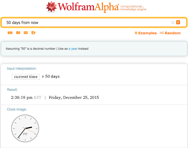 Vaguely obnoxious PSA that Christmas is 50 days from today.
wolfr.am/liOK0d