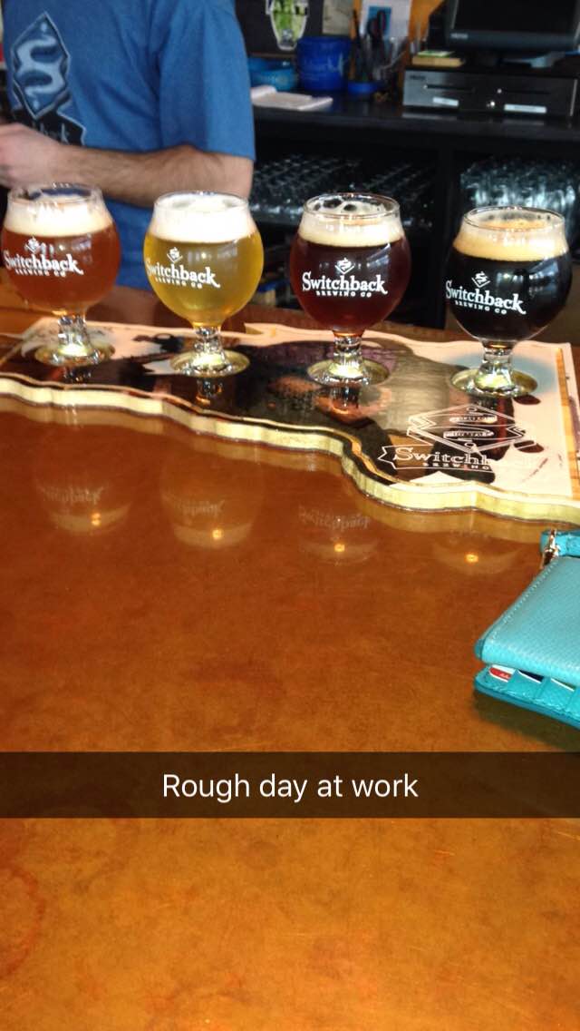 destinationvt's tweet photo. Stopped by @SwitchbackBeer today for some samples! #yum https://t.co/x89IS5yYDn
