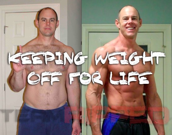 Keeping weight off for life is the goal! Making it a lifestyle is what matter most. teamripped.com/keeping-weight…