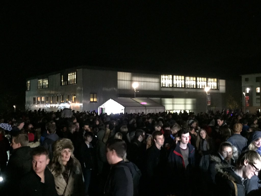 Fantastic view of the #BonfireNight celebrations from the top of County Main in <a href="/CountyCollege/">The County College</a>!