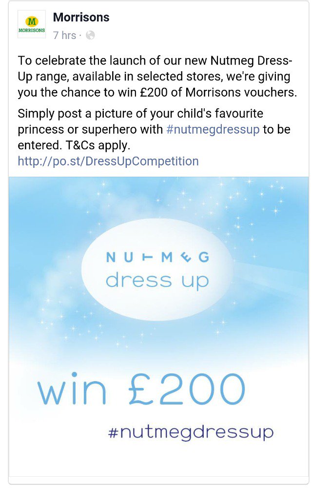 Nutmegmorrisons's tweet photo. Competition time #win  #christmas https://t.co/uTLZ8Nu1Cm