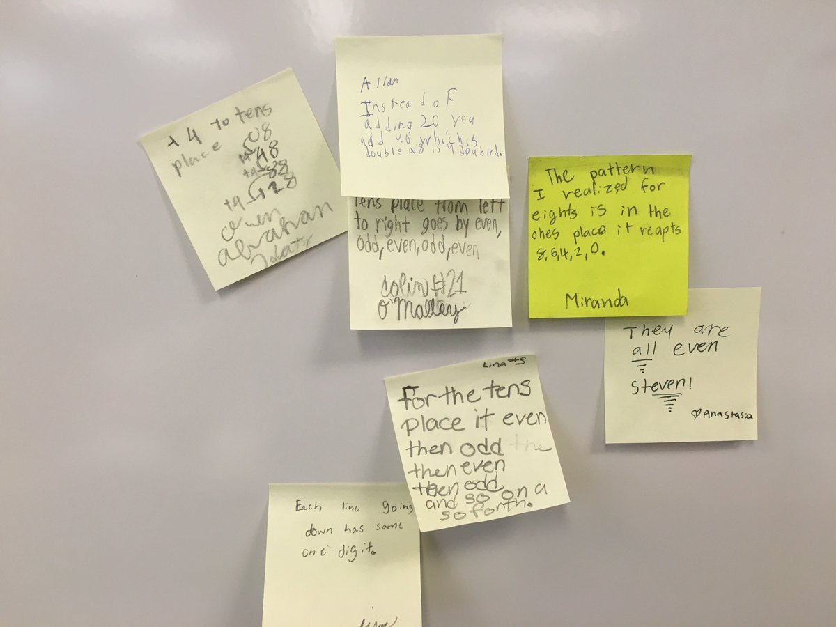 AcaciaCockerill's tweet image. Choral Counting - CGI #FSDMath Patterns, multiples,