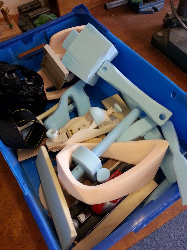kerry_truman's tweet photo. @Design_RPHS loving the #bluefoam modelmaking you are doing..!? it is a fantastic material for #prototyping ideas.. https://t.co/kDZKtxsiVu