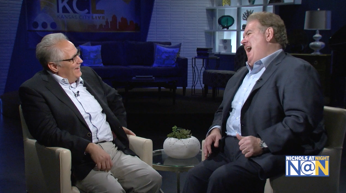 KCSpotlight's tweet photo. #ParksAndRecreation fans join @joelkclive and @JimOHeir for #NicholsAtNight this Saturday after #SNL! https://t.co/1qHQmZAliD