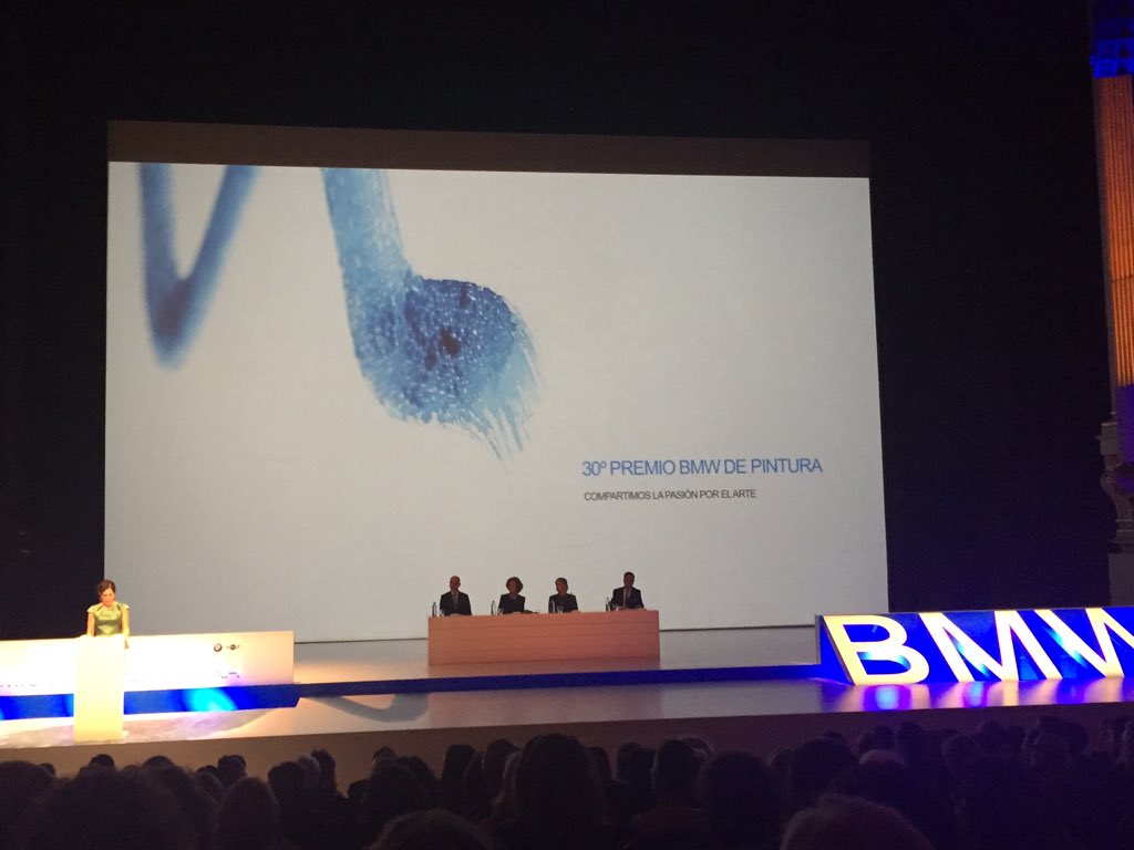 BMWGroupEspana's tweet photo. ¡Gracias a los finalistas y a todos los participantes de este #30PremioBMWdePintura! #BMWArte https://t.co/lHascIsqBs
