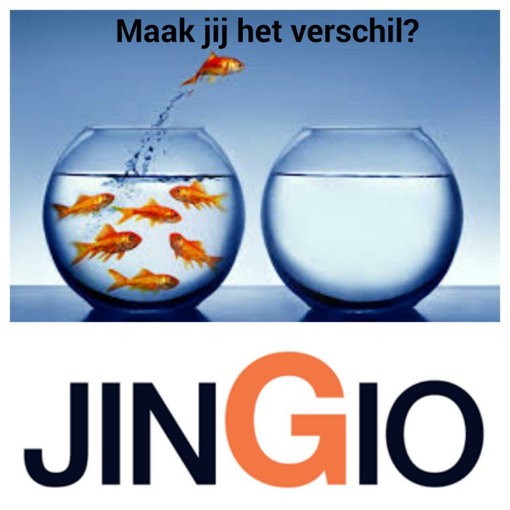 Ben jij op zoek naar een nieuwe uitdaging en maak jij het verschil? Schrijf je gratis in op jingio.nl