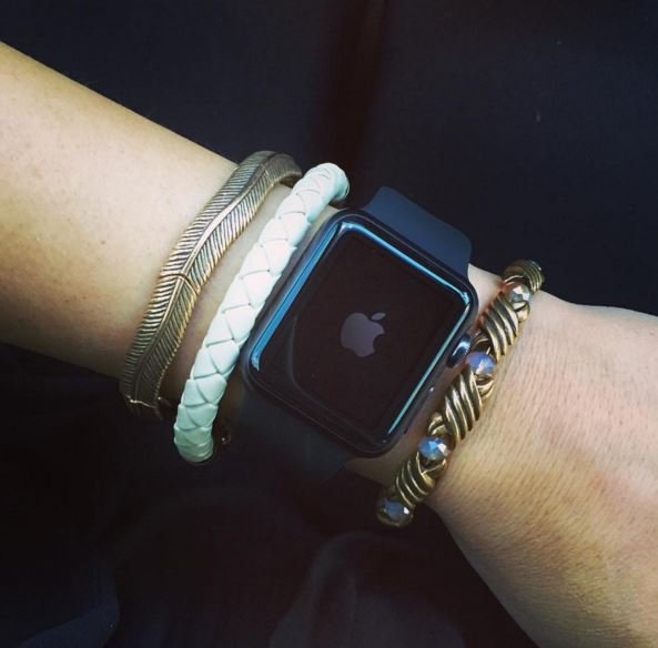 Obsessed with my new #AppleWatch!!!!!!!!!!!!! <a href="/APPLEOFFIClAL/">Brian Denning</a> <a href="/AppleWatch/">Apple Watch</a> <a href="/alexandani/">ALEX AND ANI</a>