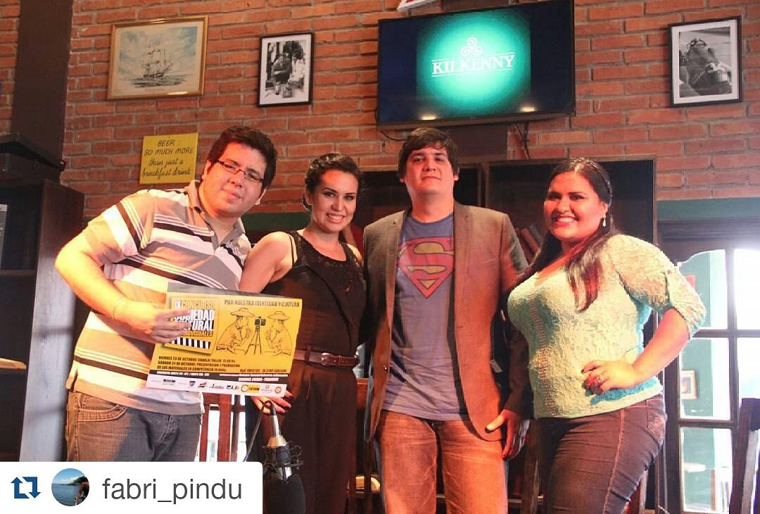 Gracias a #PlanV por invitarnos a hablar sobre arte audiovisual, un abrazo y sigamos difundiendo cultura!