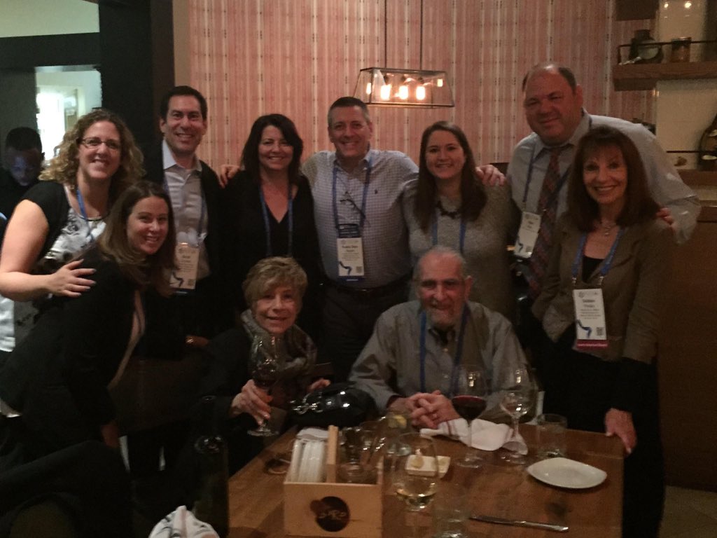 Sinai family dinner at the #URJBiennial!