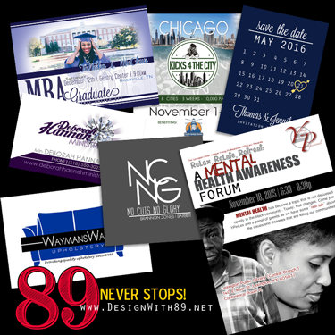 89Design's tweet image. It Never Stops at #89, but I'm not complaining! Flyers, Invites, Announcements! What can I do for you?!? #Choose89