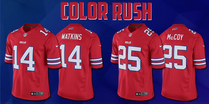KimPegula's tweet photo. Can't wait to see the @buffalobills red jerseys next week on Thursday Night Football! #ColorRush https://t.co/X9aIBvalJO