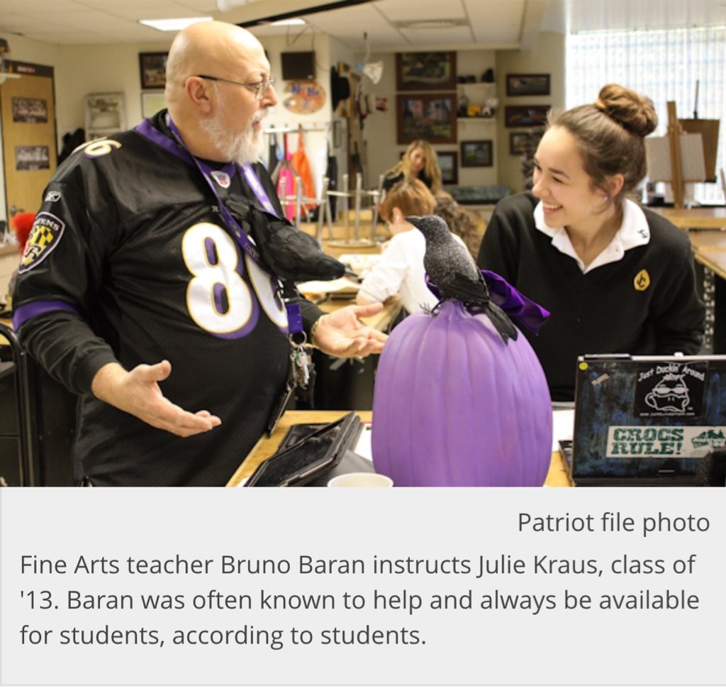 JCPatriot's tweet photo. Read as students reflect on loss of art teacher 

https://t.co/MoXFZbdAwK https://t.co/QGB8cqwz2S