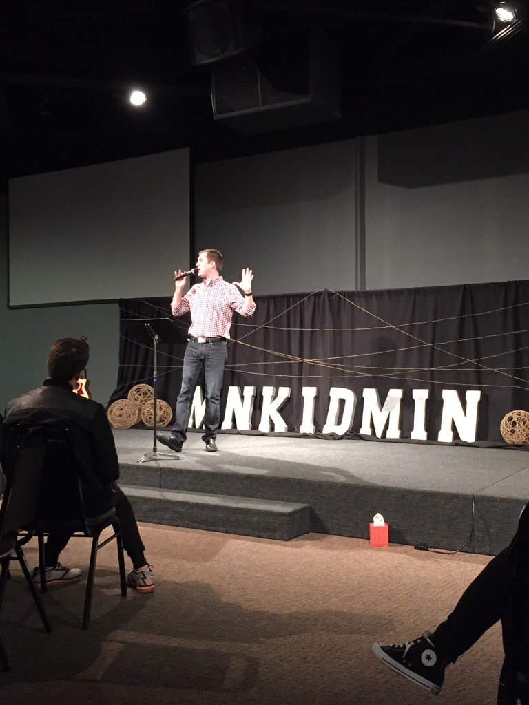 chrispruett33's tweet photo. @BrianDollar1 sharing on "What not to do" in children's ministry! #MNKIDMIN https://t.co/krSIhLOZG8