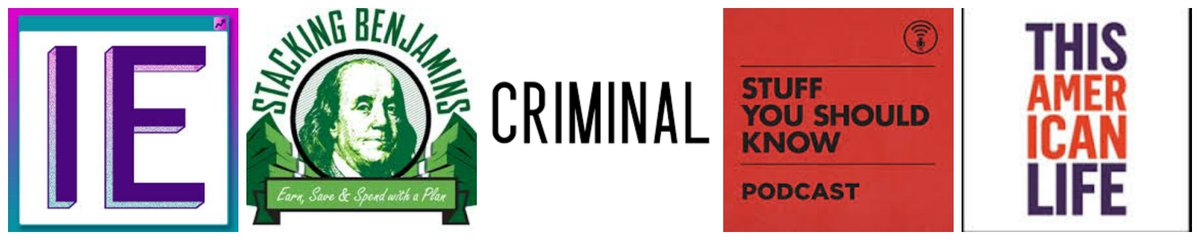 podcastplaylist's tweet photo. New round up post! https://t.co/atMVLuR1Xo @iexplorer @AverageJoeMoney @CriminalShow @SYSKPodcast @ThisAmerLife https://t.co/qXFVhCYItS