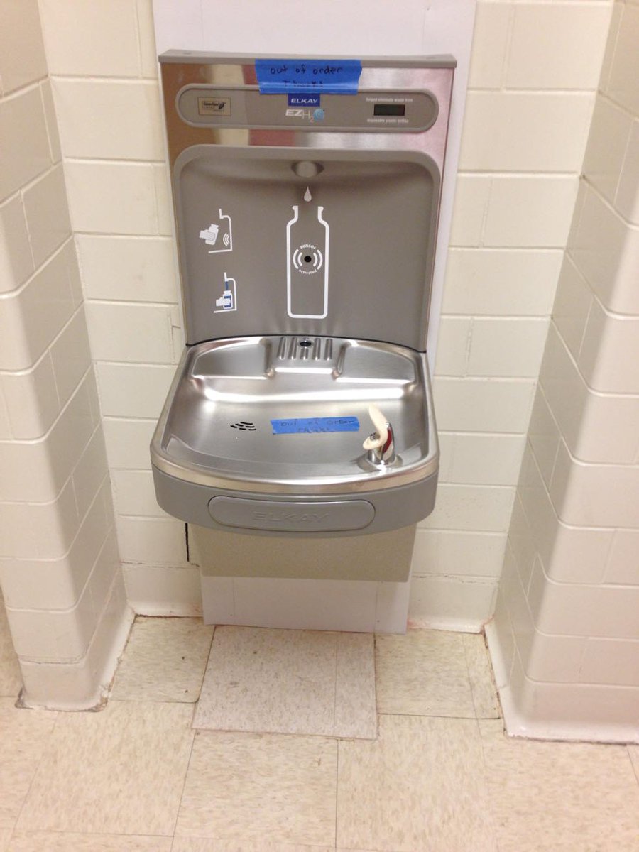 Thanks to <a href="/AuroraLunchCrew/">Aurora Lunch Crew</a> for helping #aurorahuskies step up our drinking fountain game!