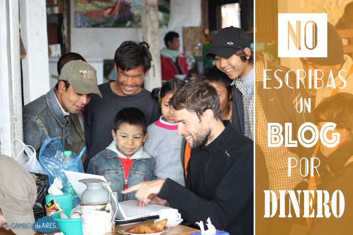 UnCambiodeAires's tweet photo. No escribas un #blog por #dinero https://t.co/XurrP4Jomm https://t.co/pGu2NMq2gI