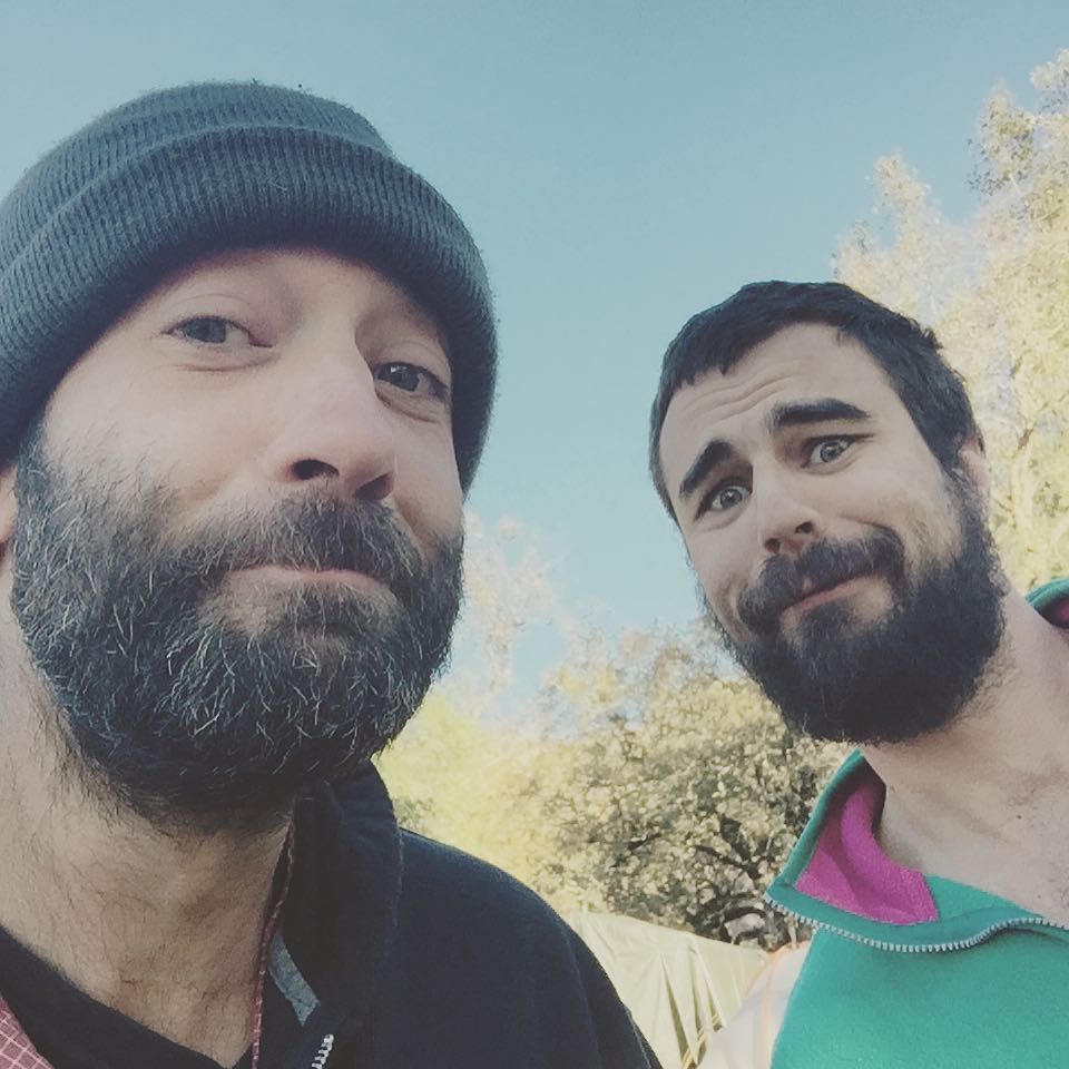 brianwoodcap's tweet photo. @lostmidas and I grew some #beards and apparently look like #turtles after a month in #thecut. #bcapmc #openendeddr… https://t.co/w9UFnm44IX