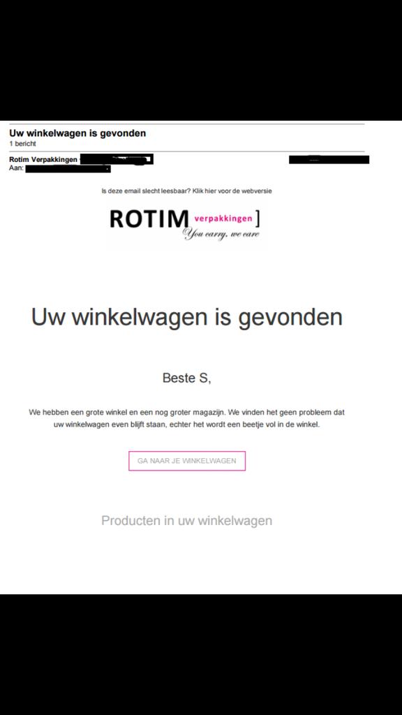 Iemand zijn #winkelwagentje #kwijt ? Hij is #gevonden #service #ikrekenhetgoed