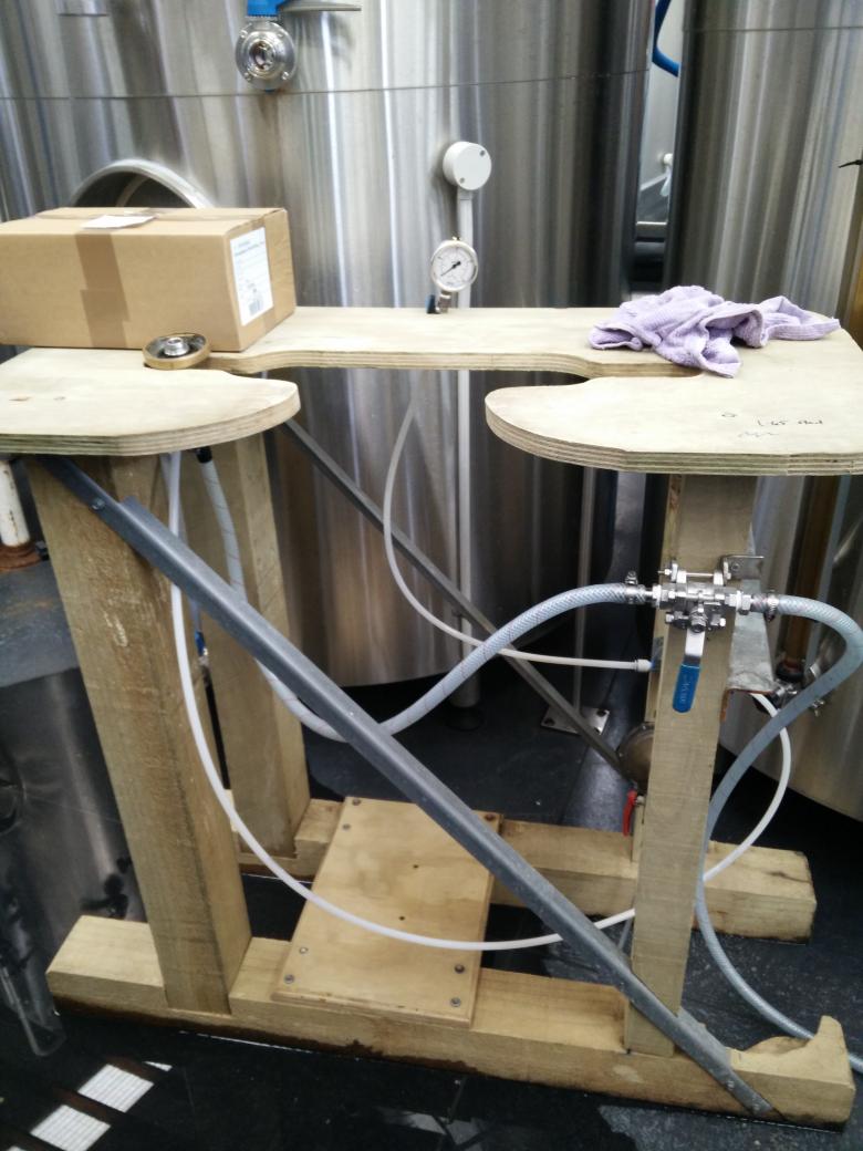 Do you know what this contraption is? Bonus points if you can tell me which brewery it belongs to. 😊