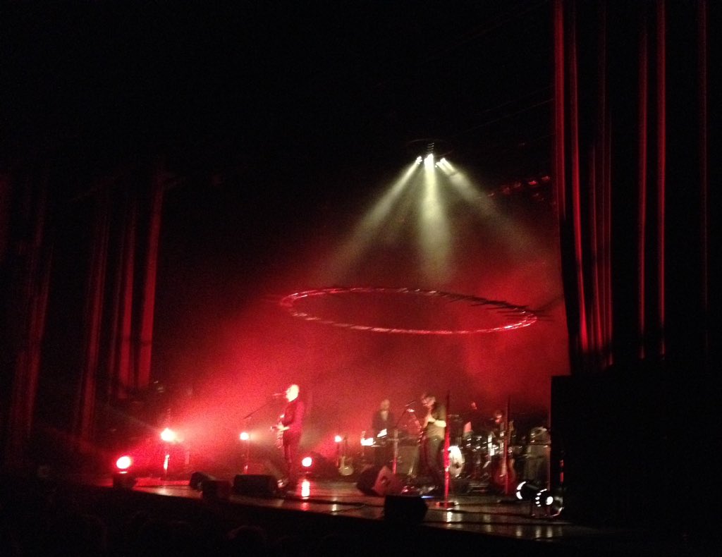 vadianne's tweet photo. Concert #DominiqueA a #Biarritz #Atabal10 "Gare du midi" https://t.co/gfMGm2RqOu