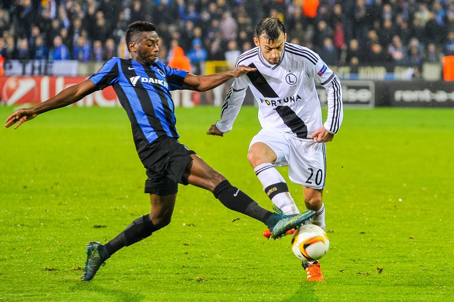 Trichkovski during the game