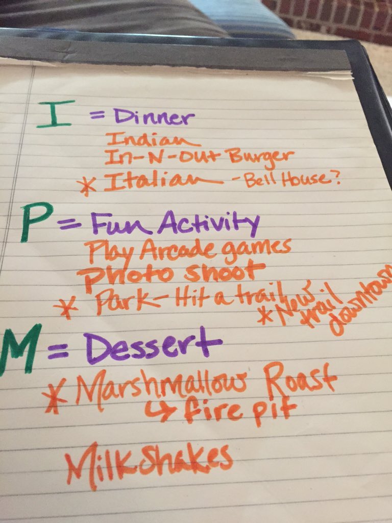 Date night is set!  Day 4 #livemorechallenge <a href="/sarahejenks/">Sarah Jenks</a>