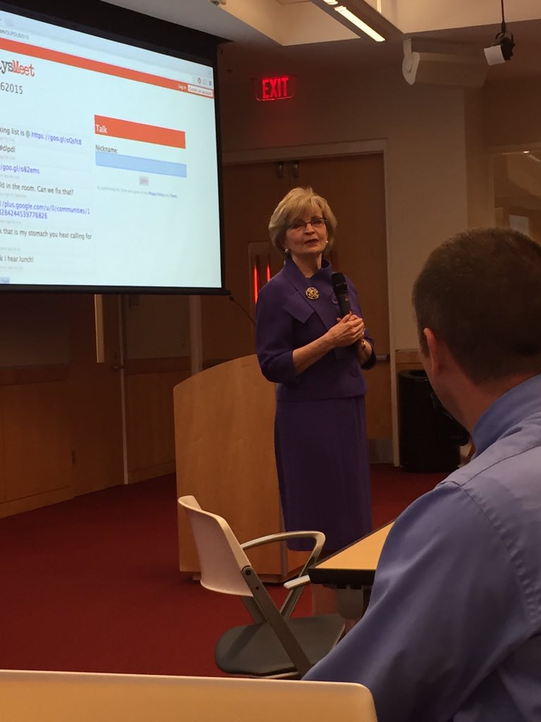 forestjoy's tweet photo. Thank You Dr. June Atkinson for Supporting #dlpdl Principals!!! https://t.co/MXX9EHek8K