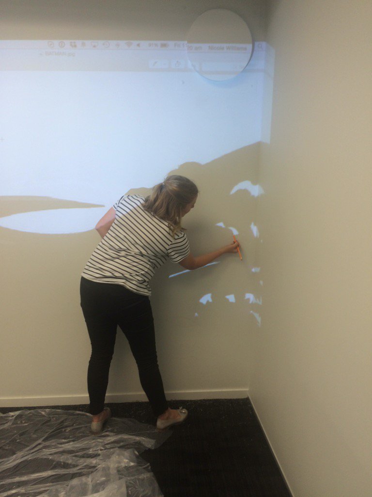 envycollect's tweet photo. The cape taking shape! #silverstripehackday https://t.co/lQq9SSB7nw