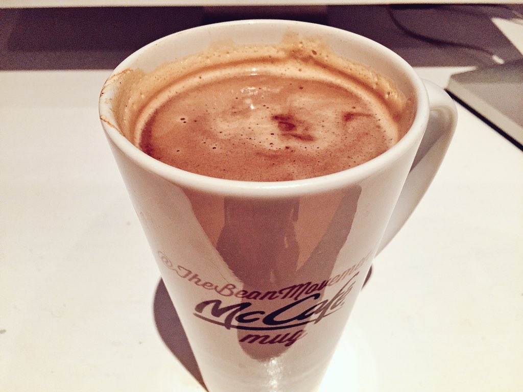 TheBeanMovement's tweet photo. 5 shots of @Lavazza crema espresso to keep me awake for my over night shift.#hopingforthebest #cantlivewithoutcoffee https://t.co/r63aY0knsu