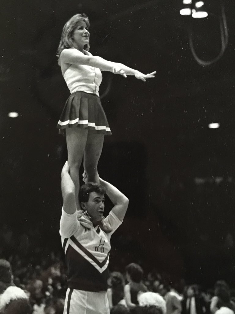 RazorbackSpirit's tweet photo. #TBT in honor of @razorbackmbb game vs. SW Oklahoma State at 7 p.m!
#RazorbackPom will be performing at halftime! https://t.co/8vD6qvDxit