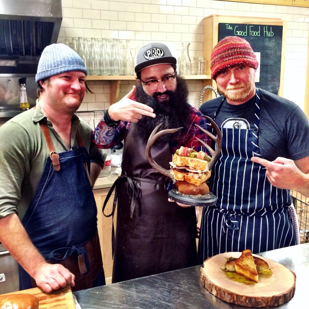devourfest's tweet photo. Stay tuned! @22_Minutes @toddperrin @Raymondsnl & #HipsterChef. #eatinggoggles #eatitup https://t.co/JHFrDbmNDo