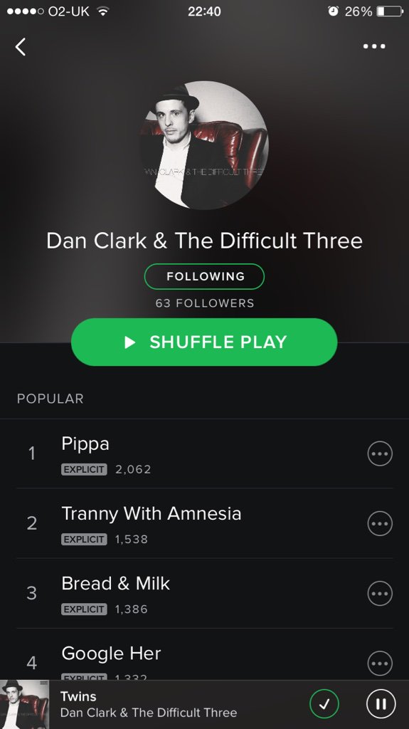 JackielleOneil's tweet photo. @DanClarkEsq Great show tonight Dan, couldn't wait to download the album! https://t.co/jvSSAu0McD
