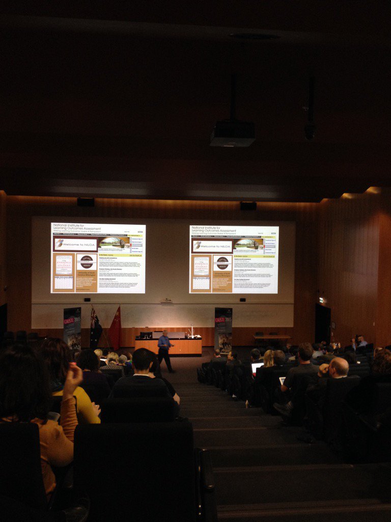 edward_mobile's tweet photo. @HergAdelaide George Kuh discussing NILOA. Check their web site out https://t.co/rNaB2w7wmo