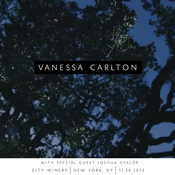 RT for a chance to win 2 tix to see <a href="/VanessaCarlton/">Vanessa Carlton</a> at <a href="/CityWineryNYC/">City Winery</a>​ on 11/30! Tix &amp; info: bit.ly/1GNMB77