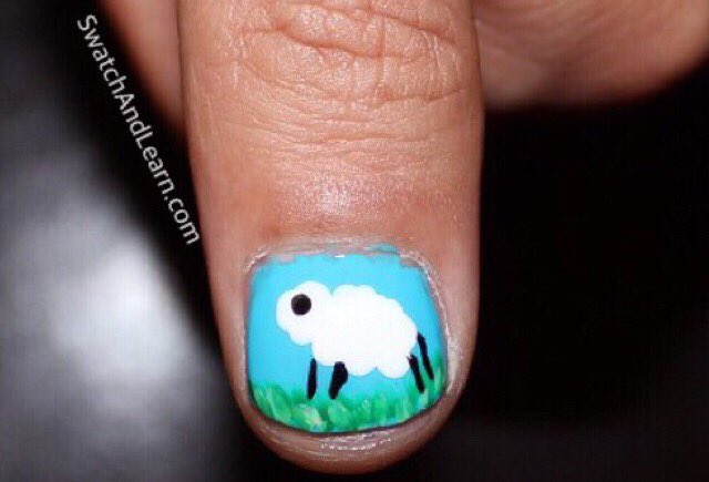 SwatchAndLearn's tweet image. #ThrowbackThursday: When I painted my guy friend's nails in 2012! #TBT #MaleNails #NailArt #NailsJustWannaHaveFun