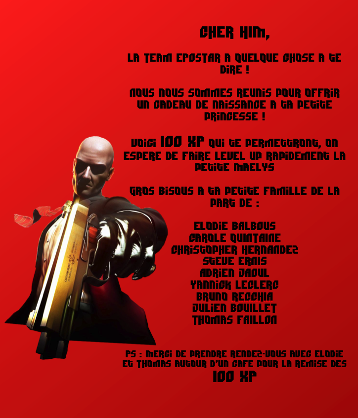 The_Starphoenix's tweet photo. @xHiM666x Cadeau des #EPOSTAR pour ta petite Maëlys ! https://t.co/7D69ZFGV2X