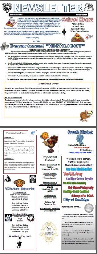 November Newsletter
